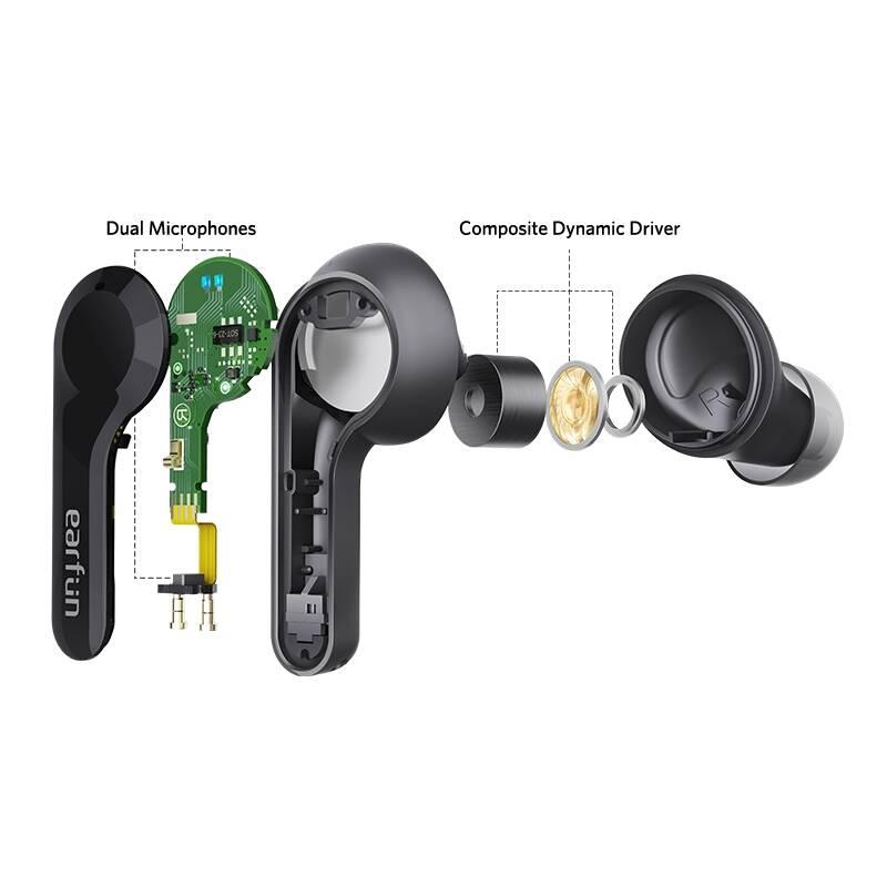 Sluchátka EarFun Air černá