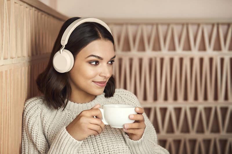 Sluchátka Jabra Elite 45h béžová