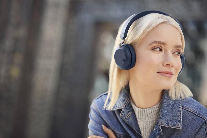 Sluchátka Jabra Elite 45h modrá