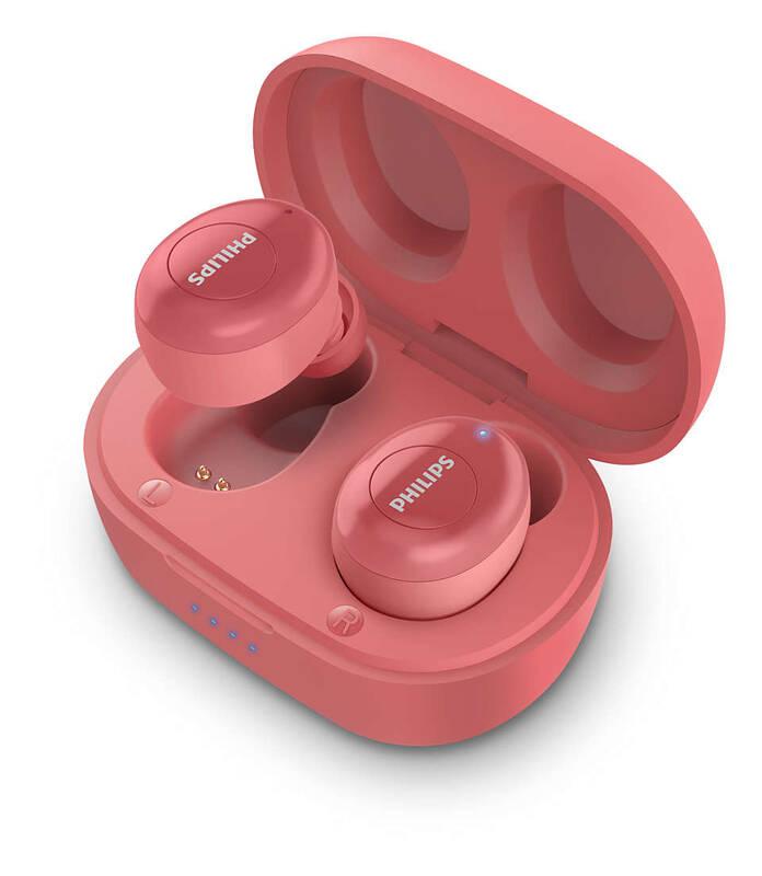 Sluchátka Philips TAT2205RD červená