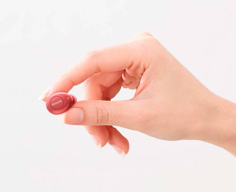 Sluchátka Philips TAT2205RD červená