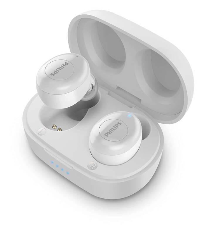 Sluchátka Philips TAT2205WT bílá