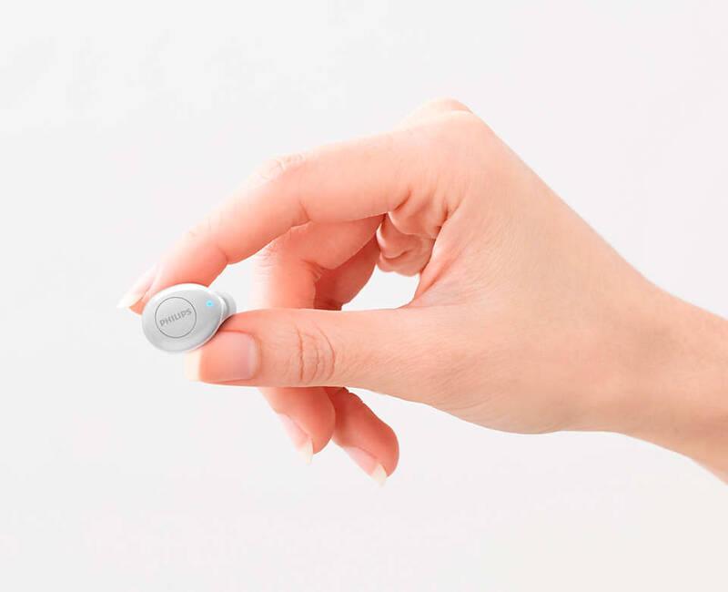 Sluchátka Philips TAT2205WT bílá