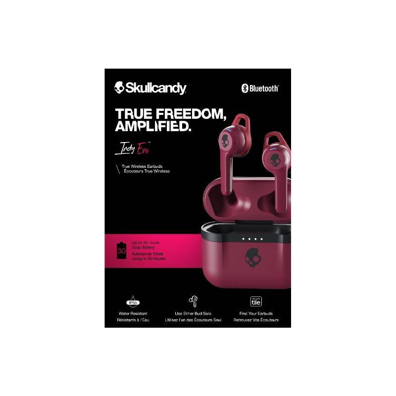 Sluchátka Skullcandy INDY EVO In-Ear červená