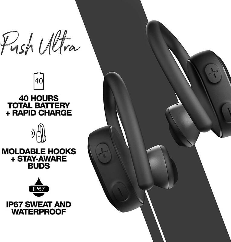 Sluchátka Skullcandy PUSH ULTRA In-Ear černá