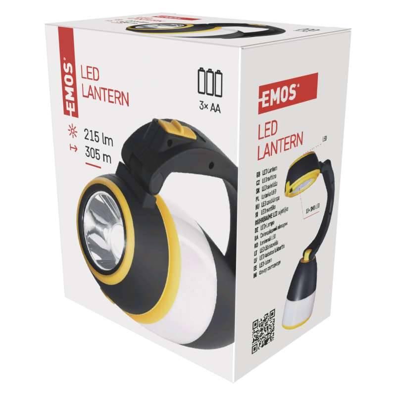 Svítilna EMOS P4008, 215 lm, 3× AA