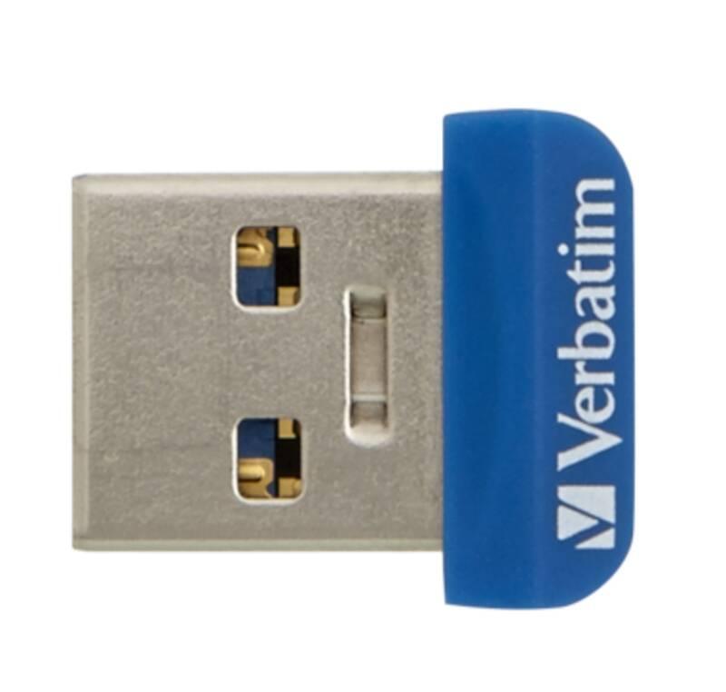 USB Flash Verbatim Store 'n' Stay Nano 32GB modrý, USB, Flash, Verbatim, Store, 'n', Stay, Nano, 32GB, modrý