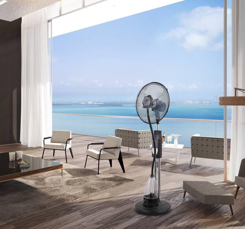 Ventilátor stojanový mlhový Ardes M 39 černý