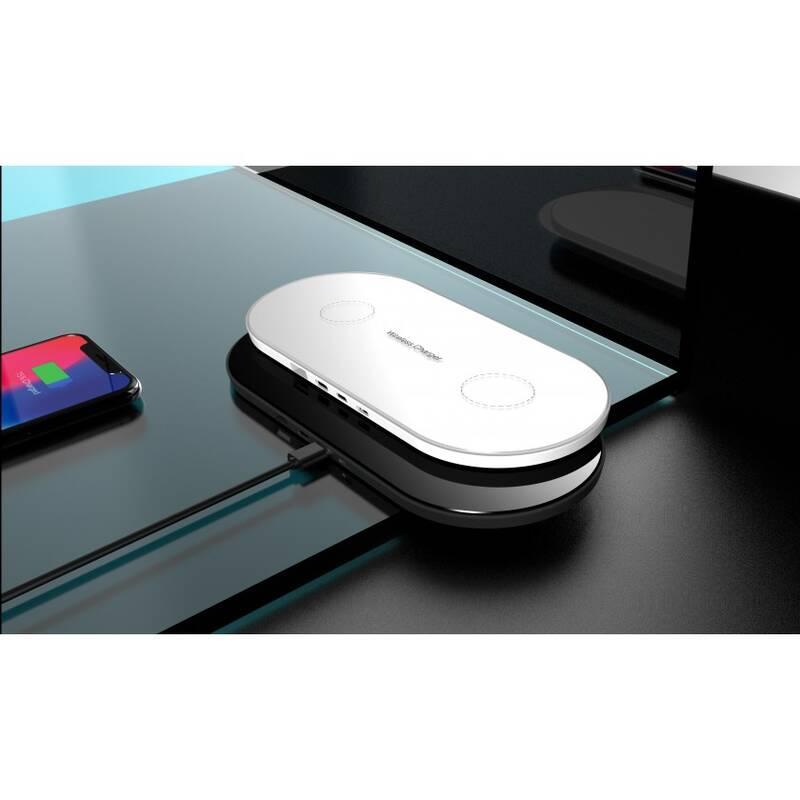 Bezdrátová nabíječka WG Fast Wireless Charger bílá