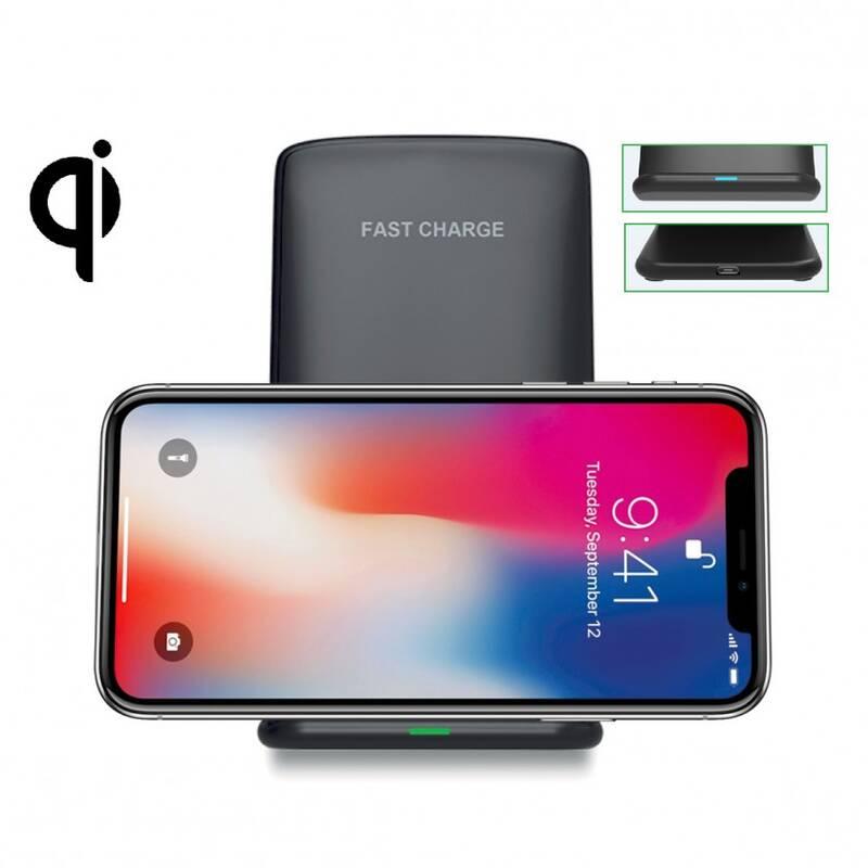 Bezdrátová nabíječka WG Fast Wireless Charger černá