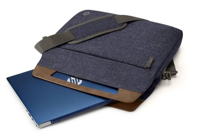 Brašna na notebook HP Pavilion Renew Briefcase 14" modrá