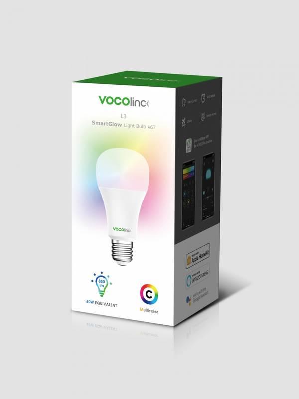 Chytrá žárovka Vocolinc L3 ColorLight 2ks