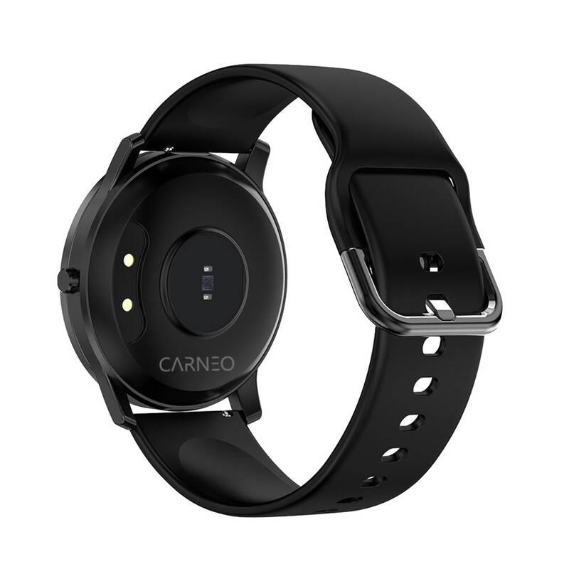 Chytré hodinky Carneo Gear platinum černá