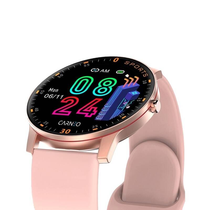 Chytré hodinky Carneo Gear platinum woman růžová, Chytré, hodinky, Carneo, Gear, platinum, woman, růžová