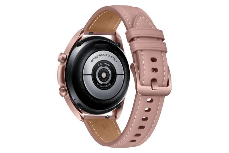 Chytré hodinky Samsung Galaxy Watch3 41mm bronzové