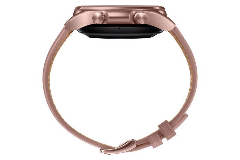 Chytré hodinky Samsung Galaxy Watch3 41mm bronzové