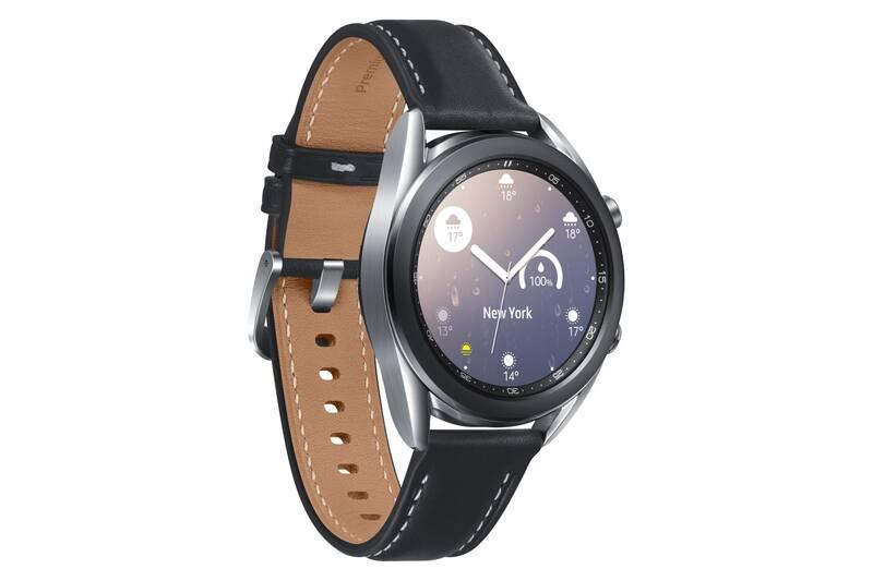 Chytré hodinky Samsung Galaxy Watch3 41mm stříbrné, Chytré, hodinky, Samsung, Galaxy, Watch3, 41mm, stříbrné