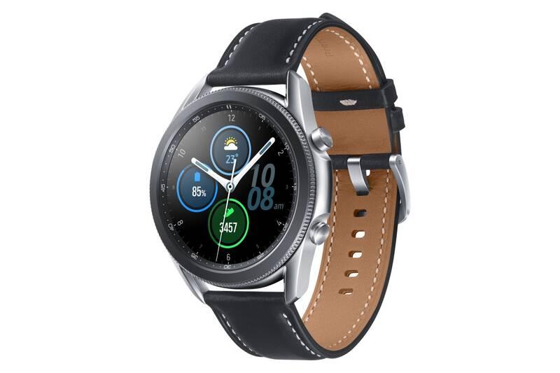 Chytré hodinky Samsung Galaxy Watch3 45mm stříbrné