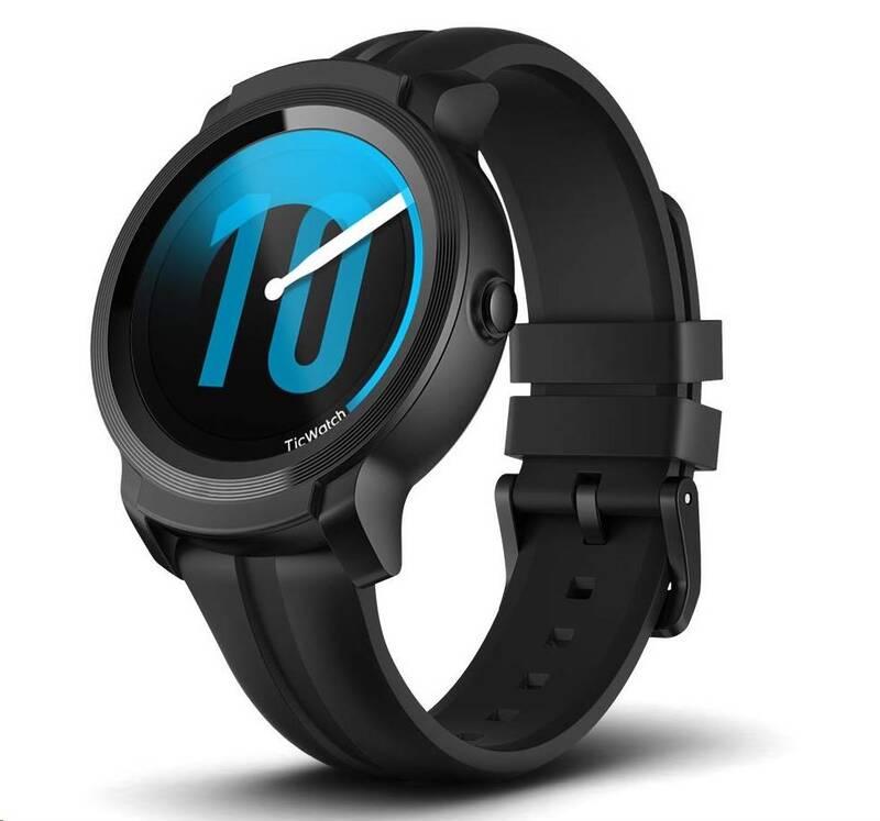 Chytré hodinky TicWatch E2 černé