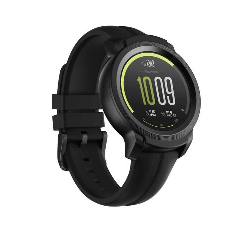 Chytré hodinky TicWatch E2 černé