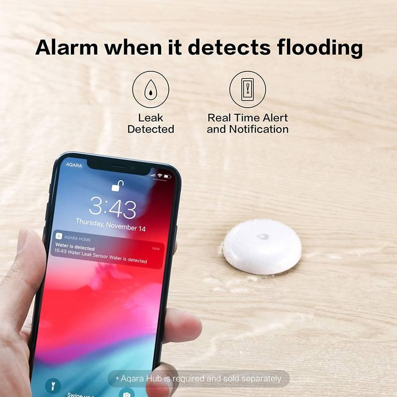 Detektor úniku vody Aqara Smart Home Water Leak Sensor