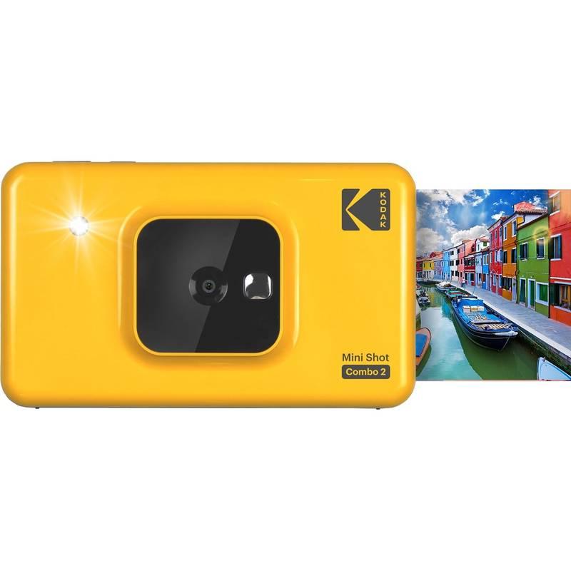 Digitální fotoaparát Kodak Mini Shot Combo 2 žlutý, Digitální, fotoaparát, Kodak, Mini, Shot, Combo, 2, žlutý