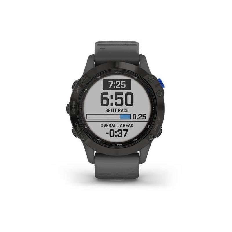 GPS hodinky Garmin fenix6 PRO Solar - Black Slate Band