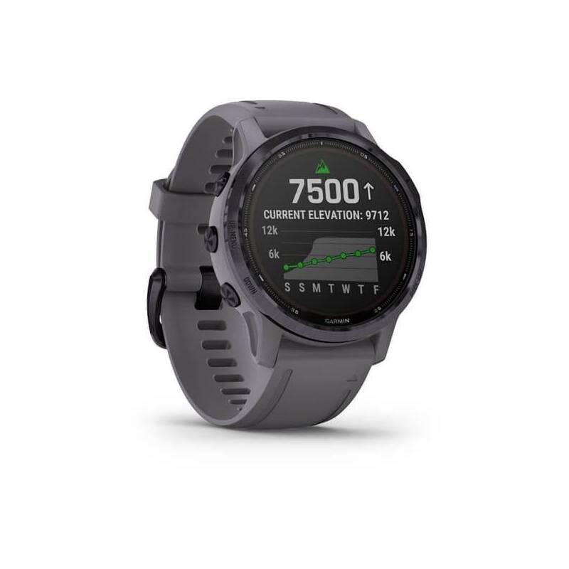 GPS hodinky Garmin fenix6S PRO Solar - Amethyst Shale Band