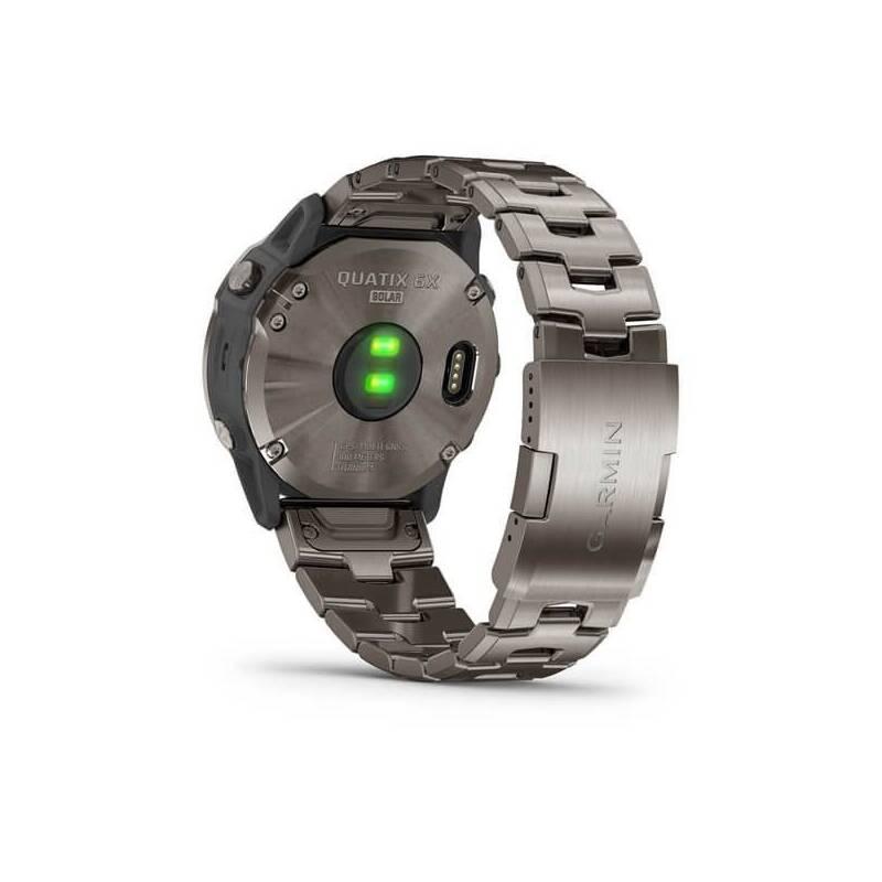 GPS hodinky Garmin Quatix6X PRO Solar - Titanium
