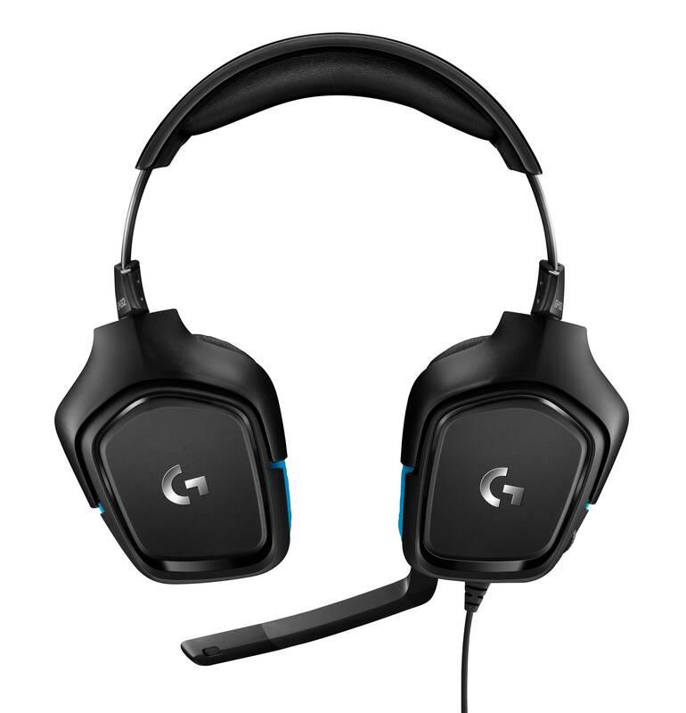Headset Logitech G432 7.1 Surround Sound černý