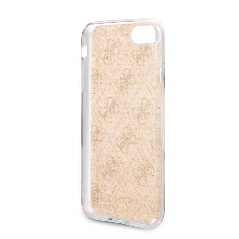 Kryt na mobil Guess Glitter 4G Solid na Apple iPhone 8 SE zlatý, Kryt, na, mobil, Guess, Glitter, 4G, Solid, na, Apple, iPhone, 8, SE, zlatý