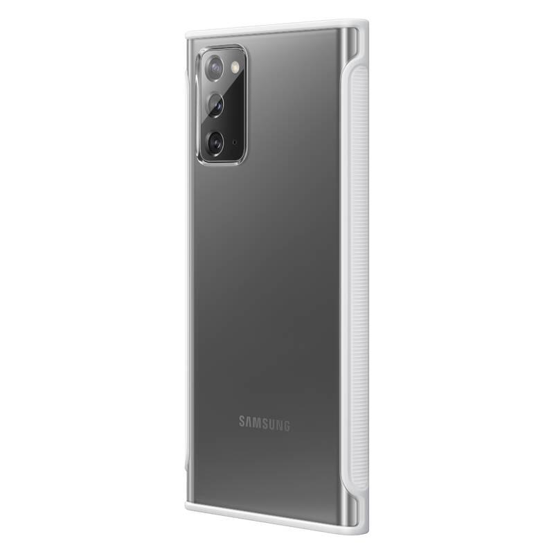 Kryt na mobil Samsung Galaxy Note20 bílý průhledný