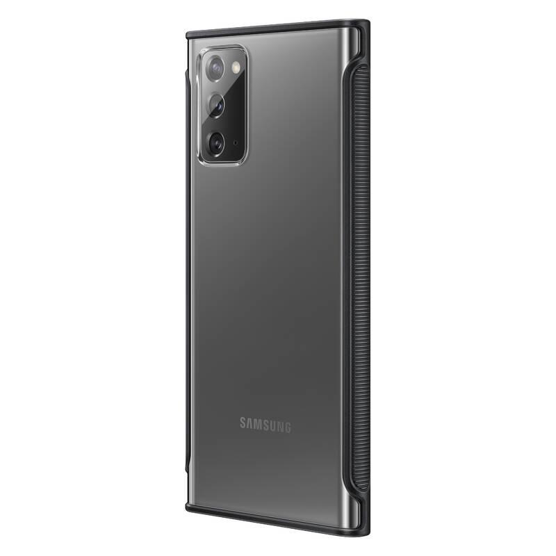 Kryt na mobil Samsung Galaxy Note20 černý průhledný