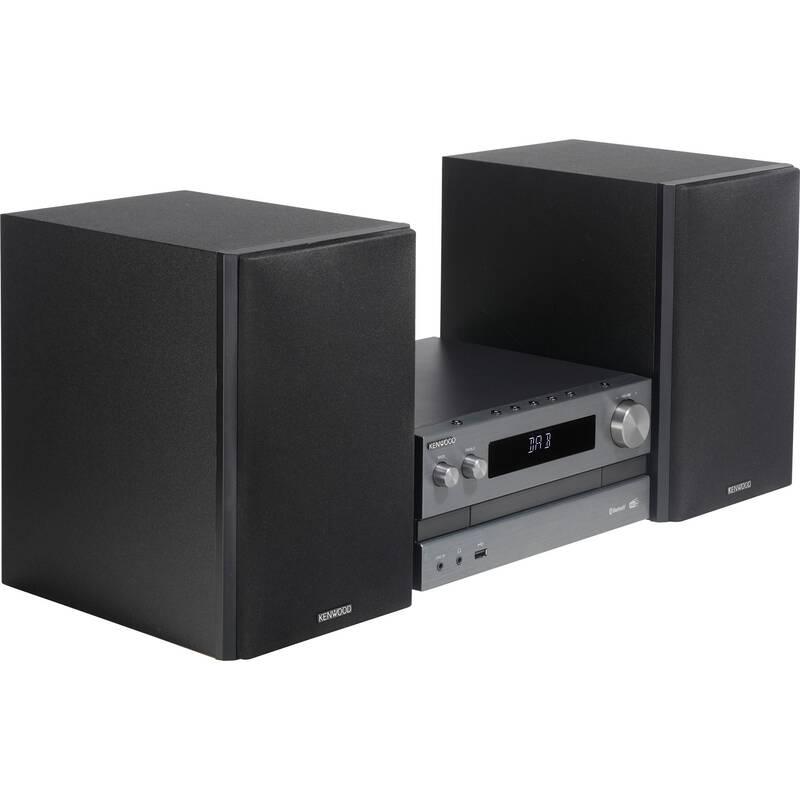 Mikrosystém KENWOOD M-918DAB-H šedý