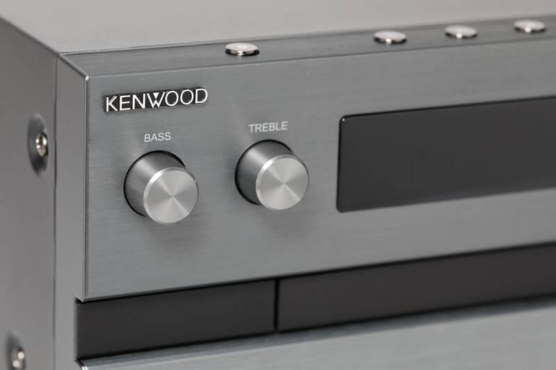 Mikrosystém KENWOOD M-918DAB-H šedý