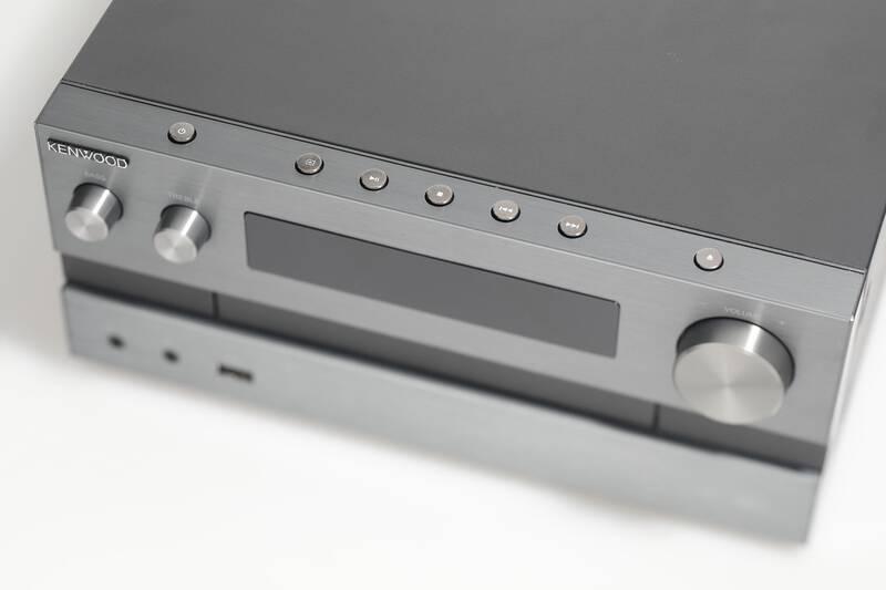 Mikrosystém KENWOOD M-918DAB-H šedý