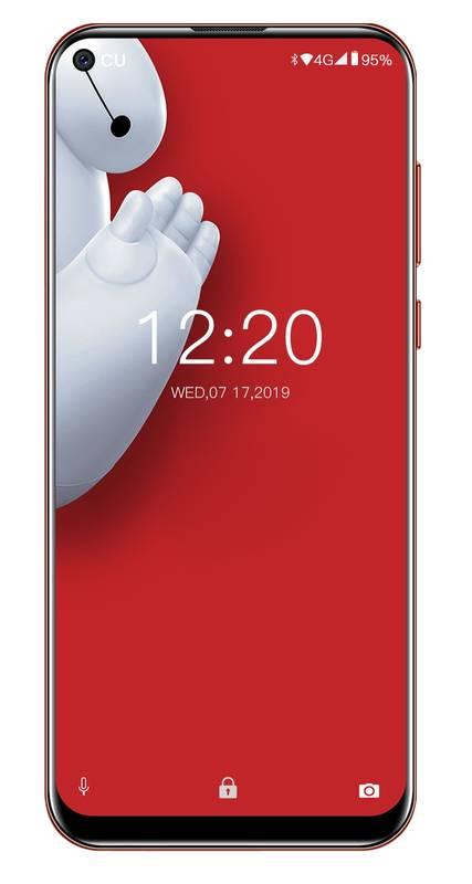 Mobilní telefon Oukitel C17 Pro červený