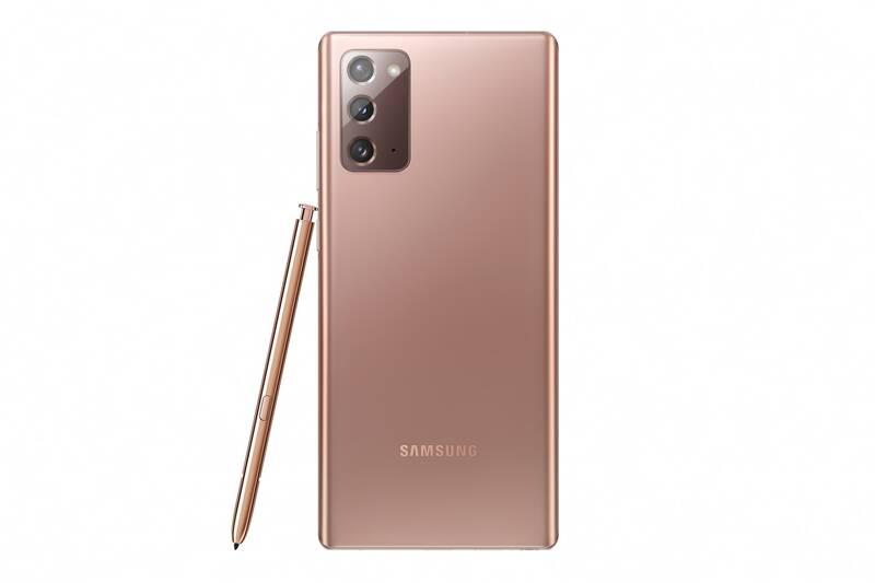 Mobilní telefon Samsung Galaxy Note20 bronzový
