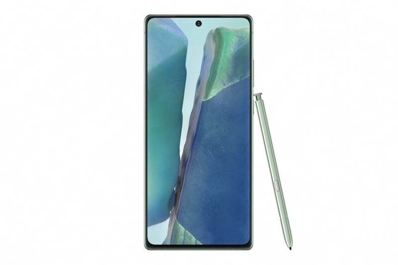 Mobilní telefon Samsung Galaxy Note20 zelený