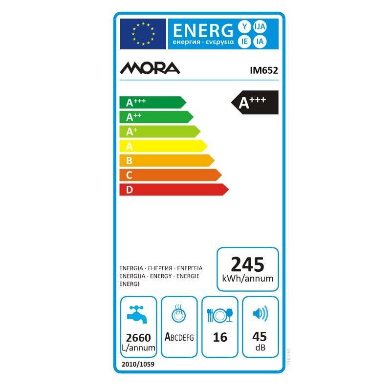 Myčka nádobí Mora IM 652 nerez