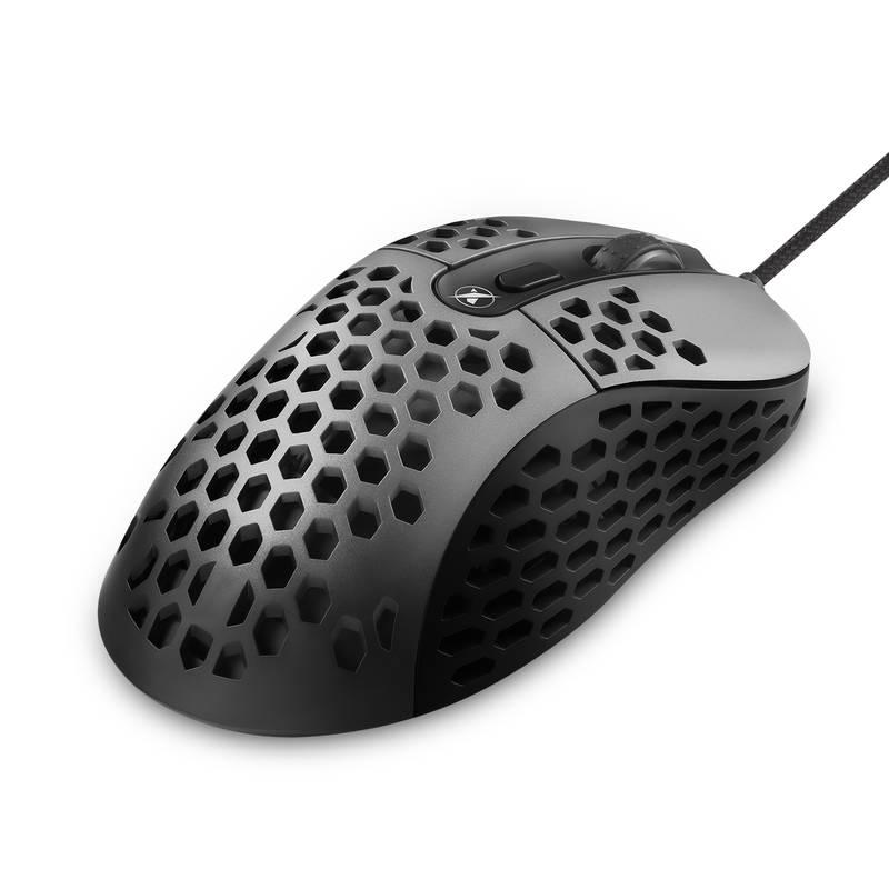 Myš Niceboy ORYX M666 Daemon černá šedá