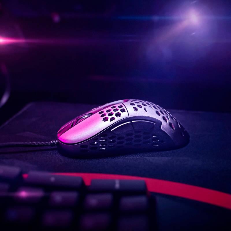 Myš Niceboy ORYX M666 Daemon černá šedá