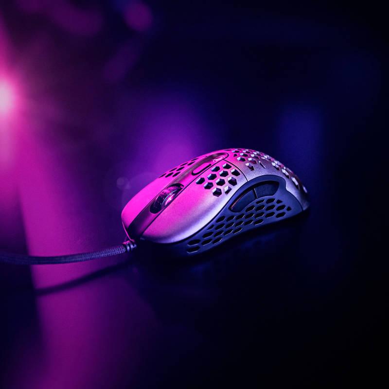 Myš Niceboy ORYX M666 Daemon černá šedá