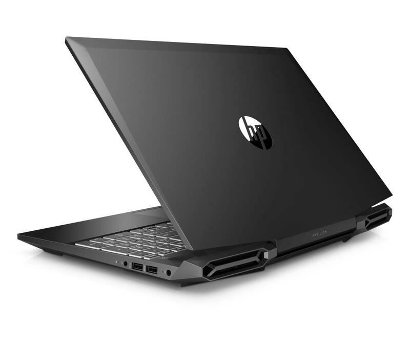 Notebook HP Pavilion Gaming 15-dk0101nc černý bílý