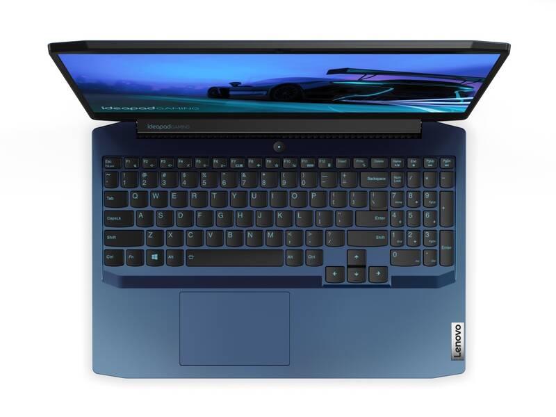 Notebook Lenovo IdeaPad Gaming 3-15IMH05 modrý