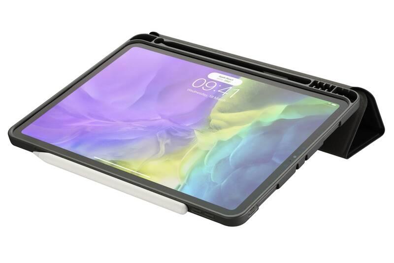 Pouzdro na tablet CellularLine Folio Pen pro Apple iPad Pro 11" se slotem pro stylus černé