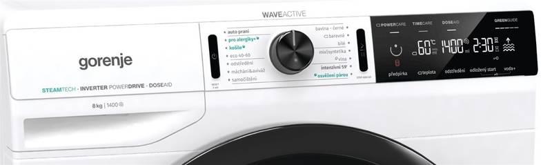 Pračka Gorenje Advanced W2A84CS bílá