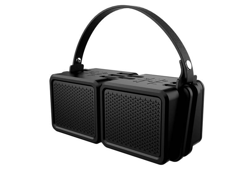 Přenosný reproduktor Evolveo Armor 2X1 černý