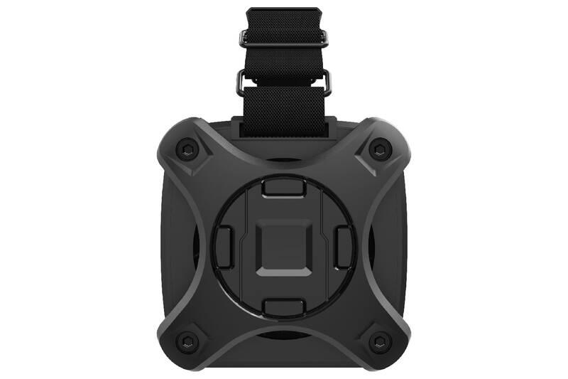 Přenosný reproduktor Evolveo Armor POWER 6A černý stříbrný