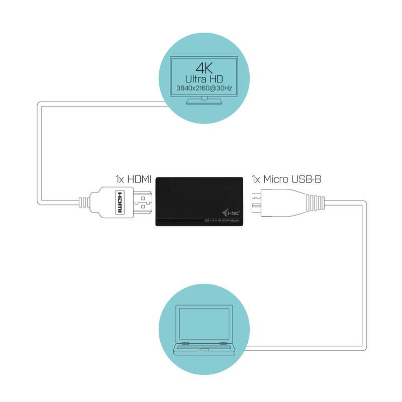 Redukce i-tec Micro USB 3.0 HDMI 4K Ultra HD
